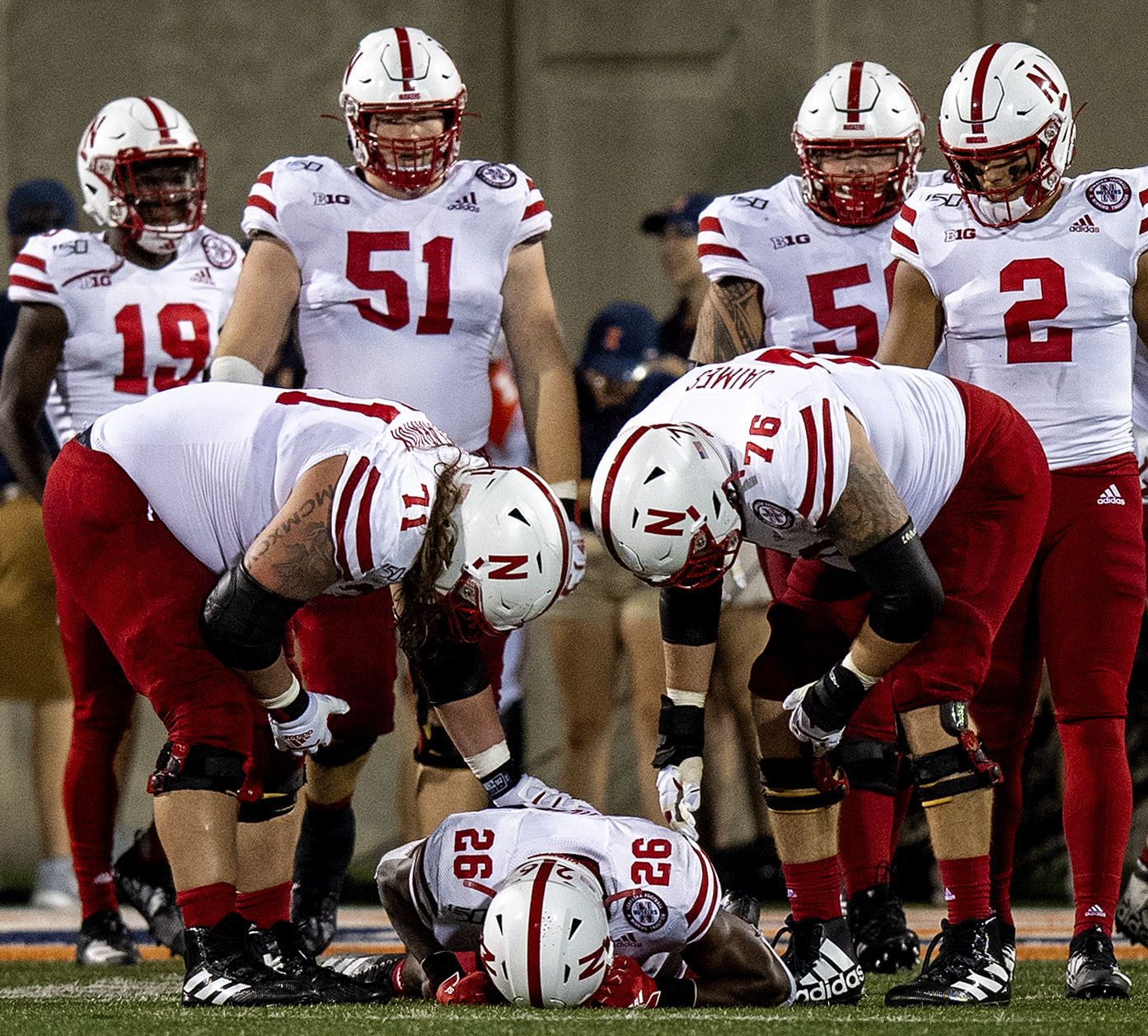 Nebraska vs. Illinois, 9.21